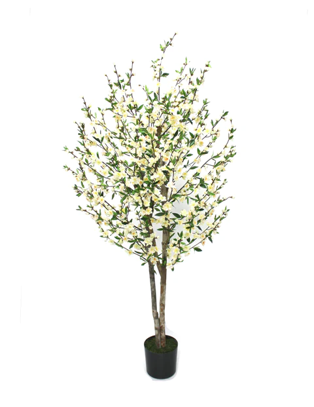 Artificial Cherry Blossom - White - 150cm